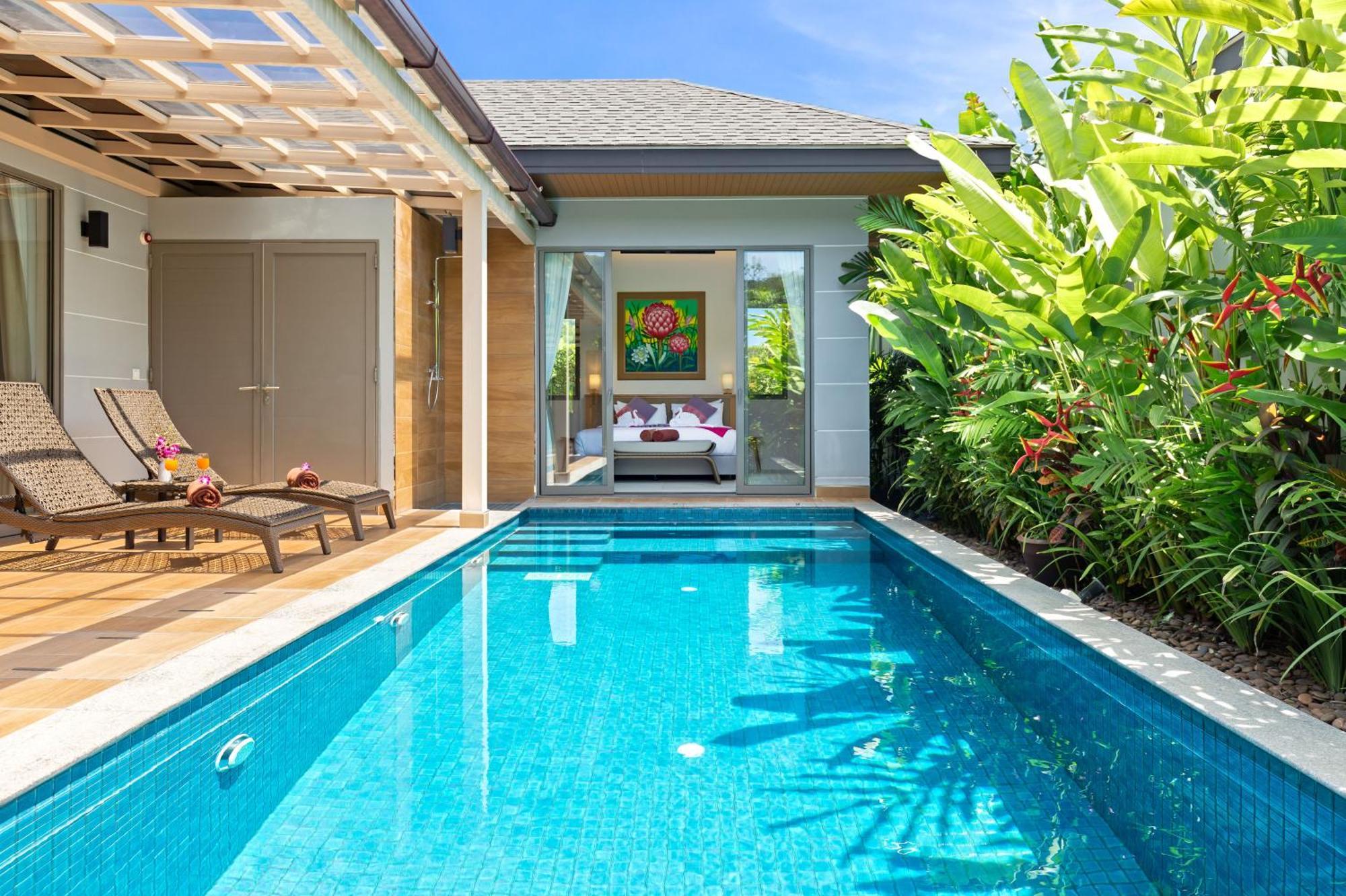 Private Resort Boutique Villa Dalaa 5 With Eco Pool, Near Strand Kamala Exterior foto