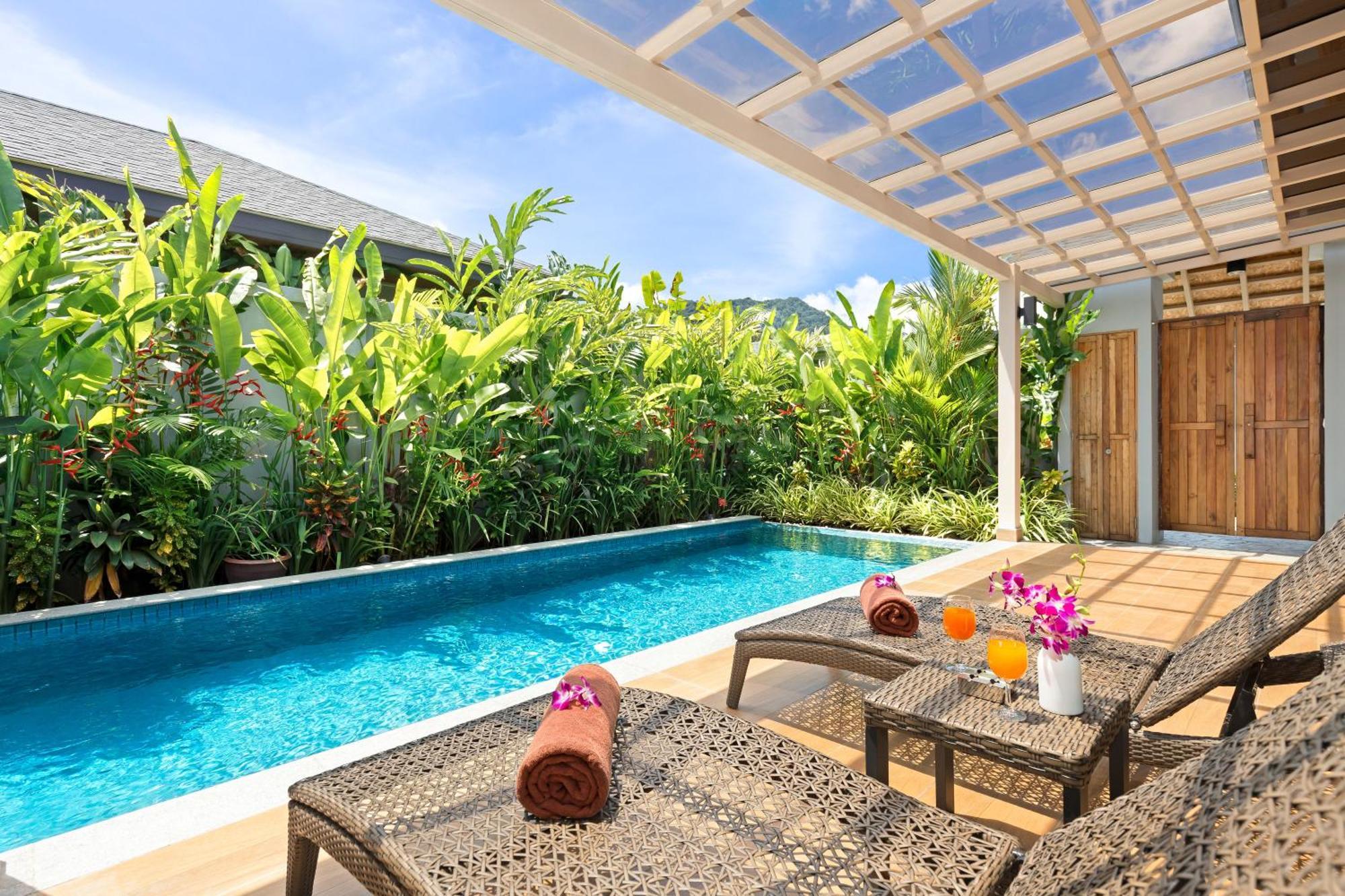 Private Resort Boutique Villa Dalaa 5 With Eco Pool, Near Strand Kamala Exterior foto